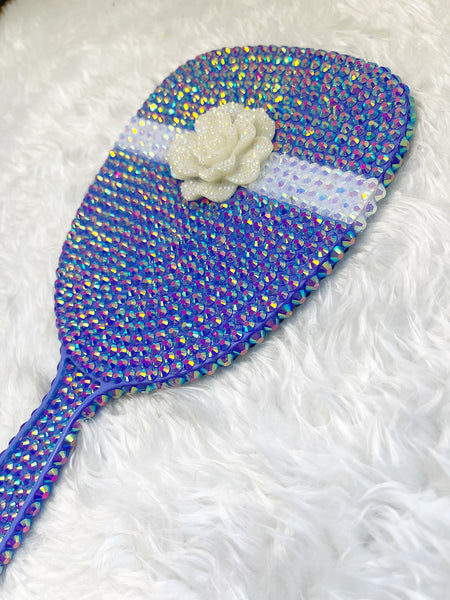 Rose Ribbon Gift Glam Design Hand Held Mirror