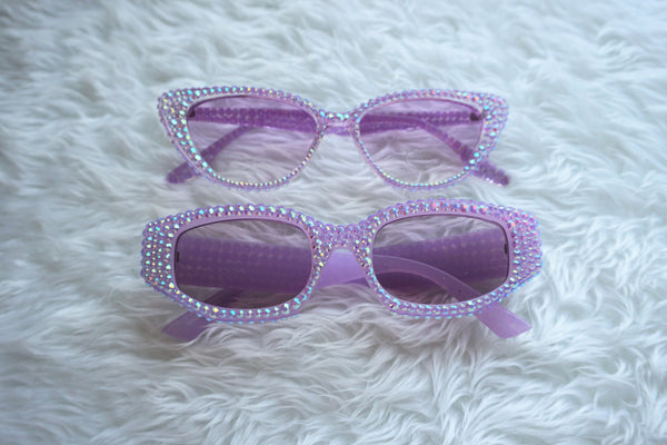 Purple GLAM Glasses