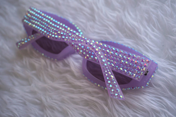 Purple GLAM Glasses