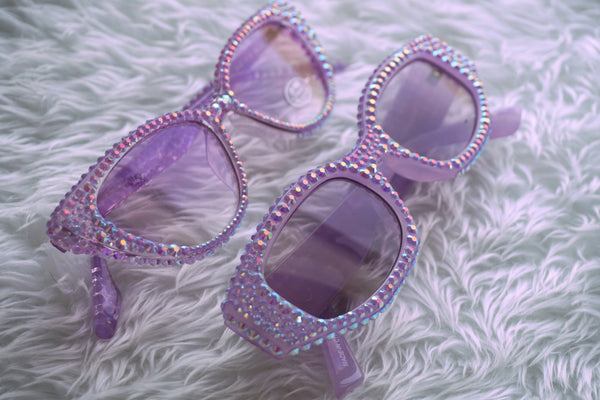 Purple GLAM Glasses