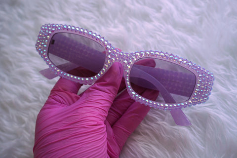 Purple GLAM Glasses