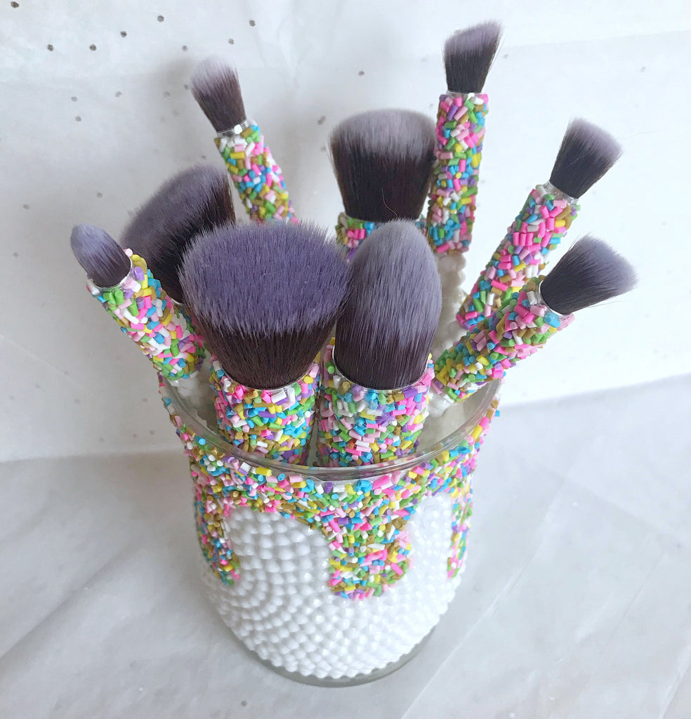 Sprinkles Drip Make up Brush Holder / Vanity Decor / Beauty Tool / Pen –  beyourglamself